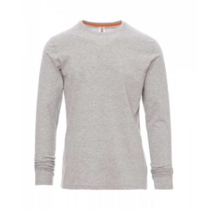 tee-shirt pineta mélangé-gris chiné-1