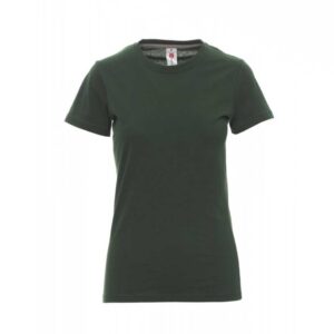 TEE-SHIRT SUNSET FEMME VERT-1