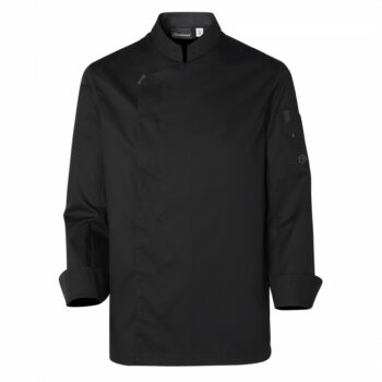 veste de cuisine SHADE-HOMME-MANCHE-LONGUE-Noir