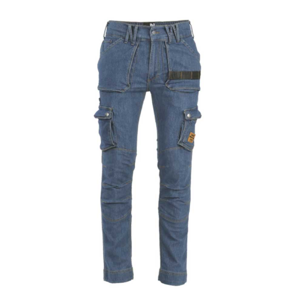 pantalon de travail Usain bleu