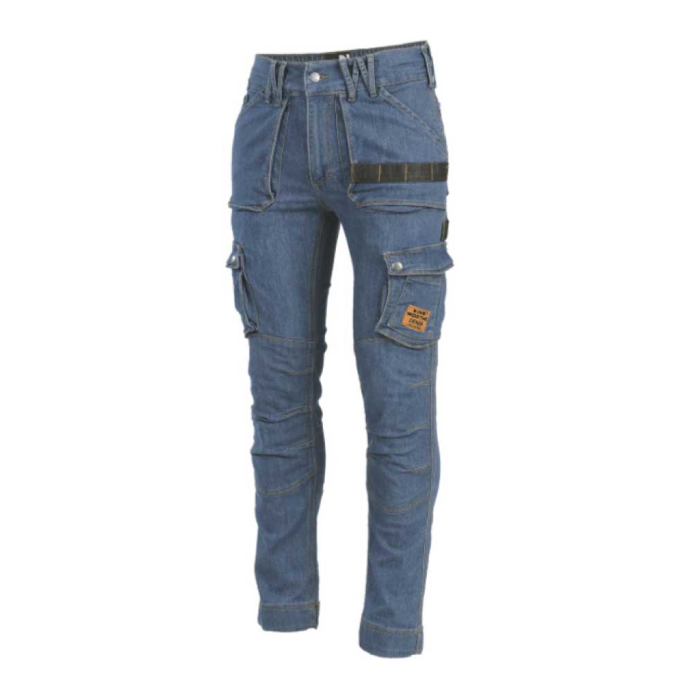 pantalon de travail Usain bleu