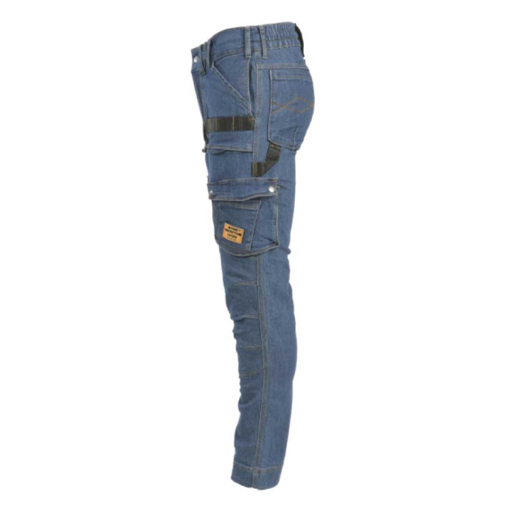 pantalon de travail Usain bleu