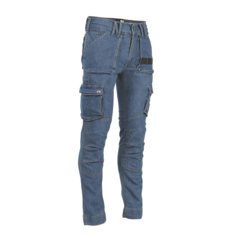 pantalon de travail Usain bleu
