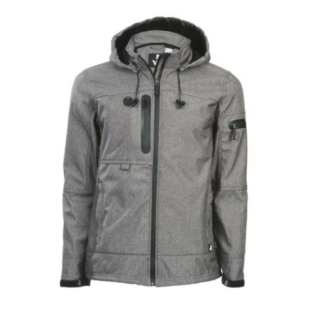 veste softshell gris
