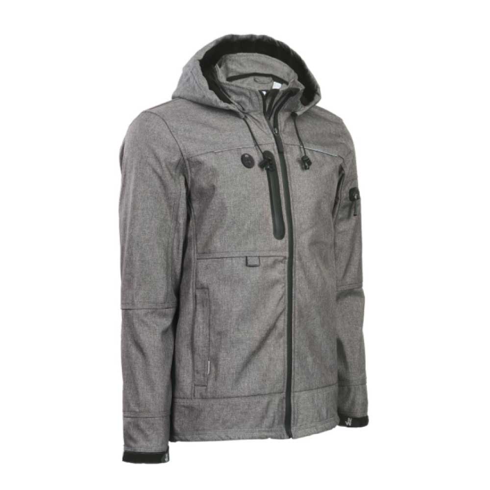 veste softshell gris